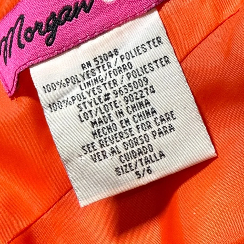 Morgan & Co. Strapless Red Gown - Picture 3 of 8